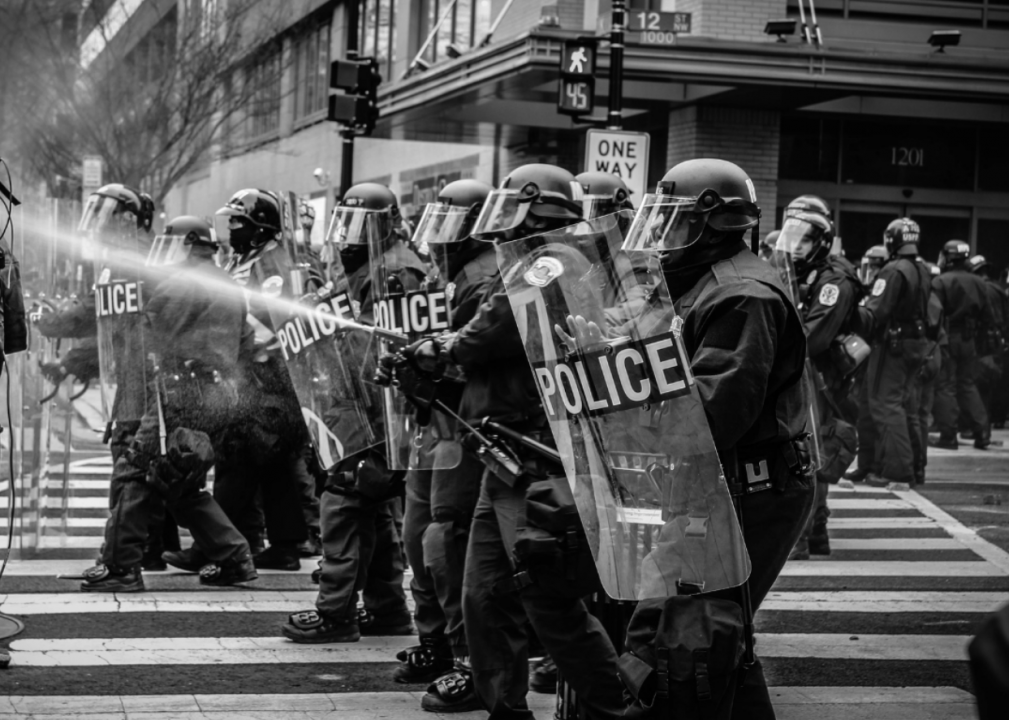 #41. Police patrol officers